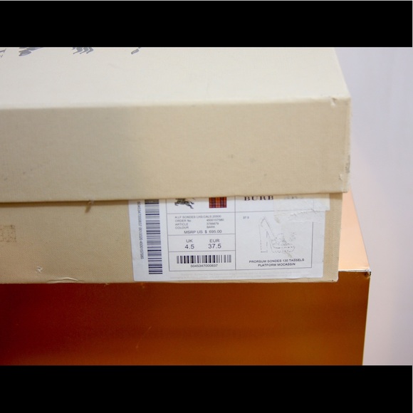 Burberry Prorsum Thomond Tassels Mocassin Shoes - Picture 3 of 6